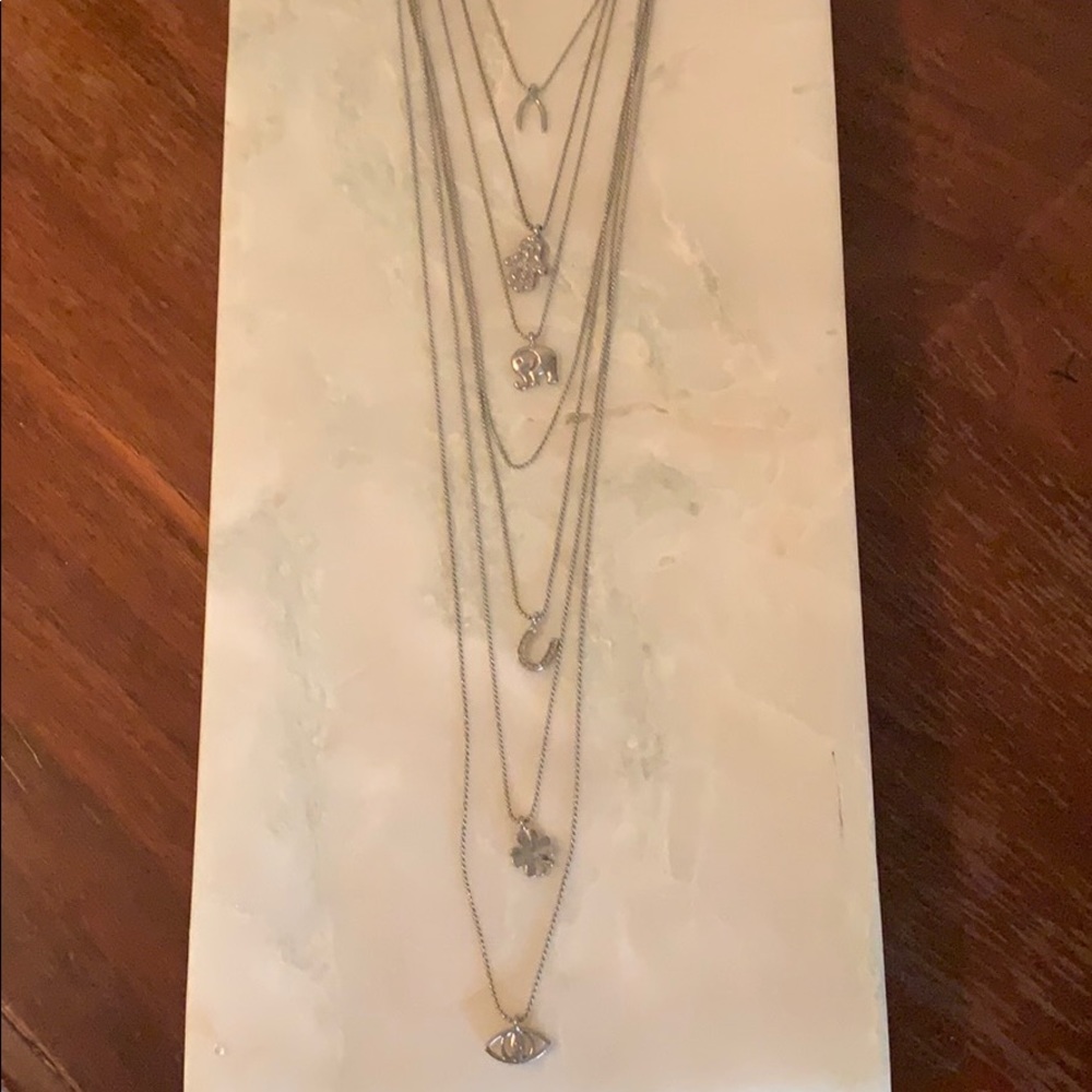 Long Charm Necklace